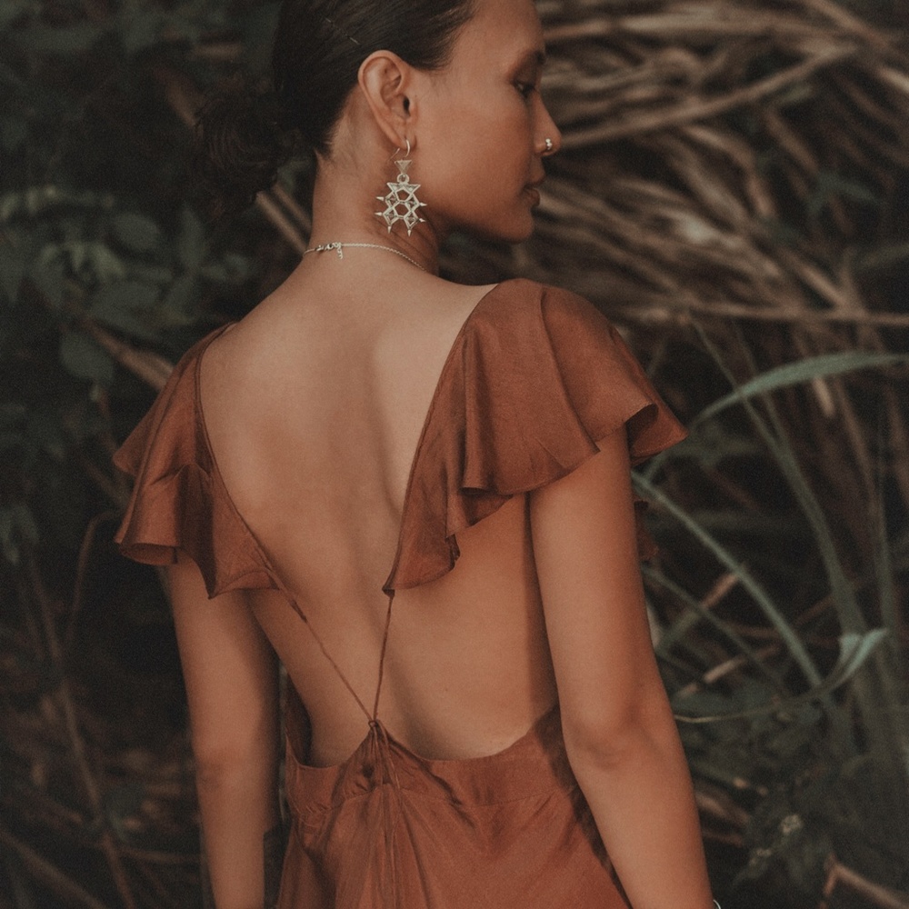 FARA | Free People Mala Silk Dress NWT - Picture 1 of 5